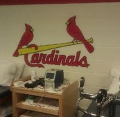 Deep tissue laser therapy is used in professional sports, like the Cardinals.